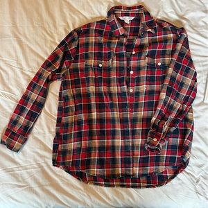 Old navy flannel boyfriend shirt